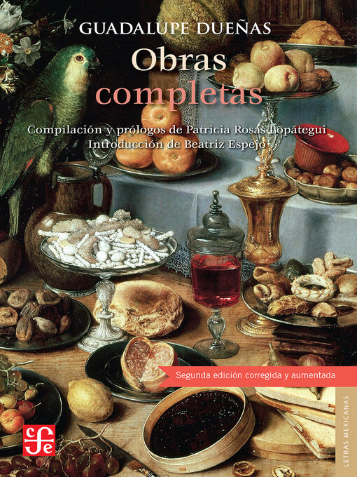 Title details for Obras completas by Guadalupe Dueñas - Available